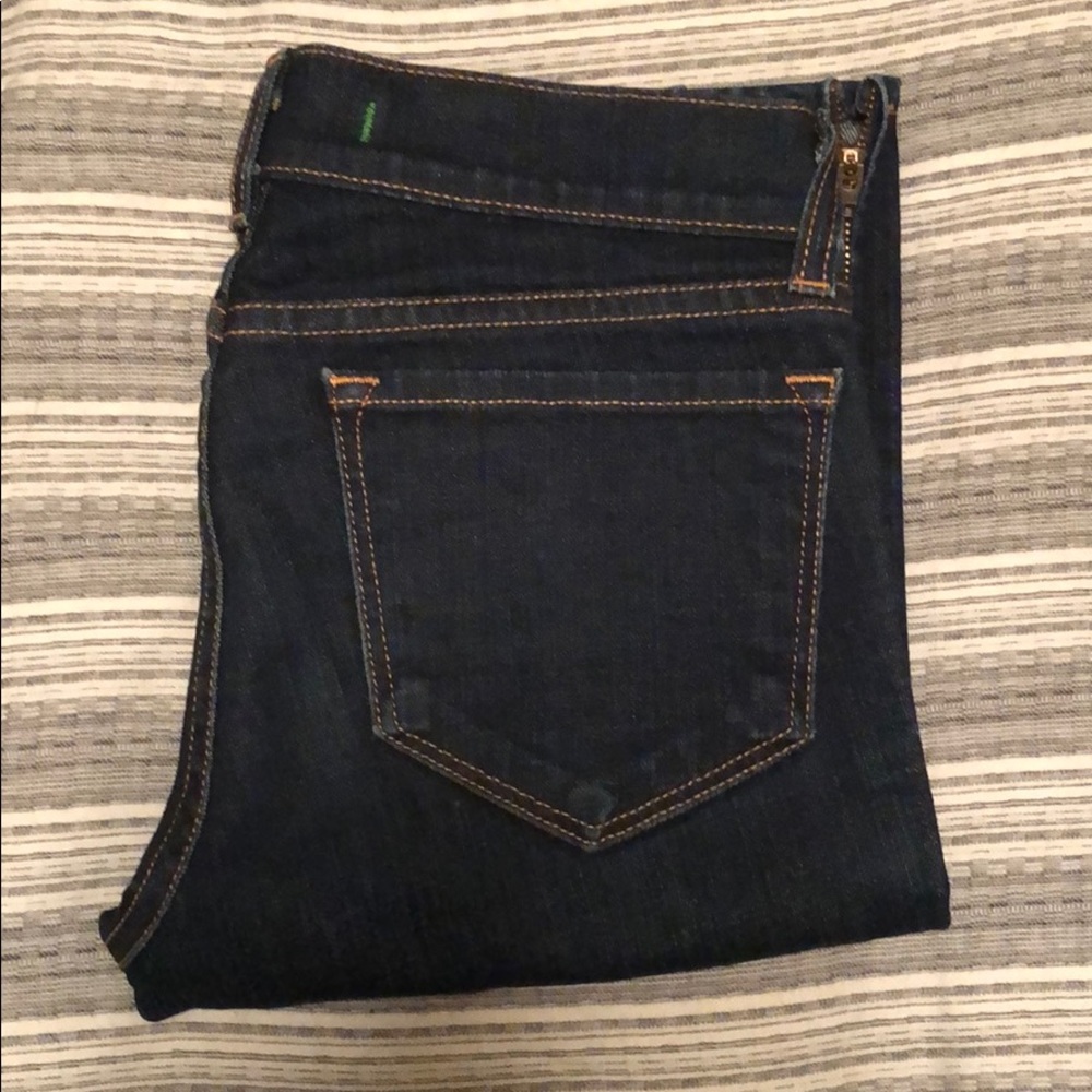 J Brand dark wash skinny jeans